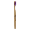 Humble Brush Bamboe tandenborstel voor volwassenen met paarse borstelharen