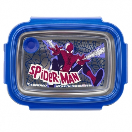 Rvs Lunchbox Spiderman